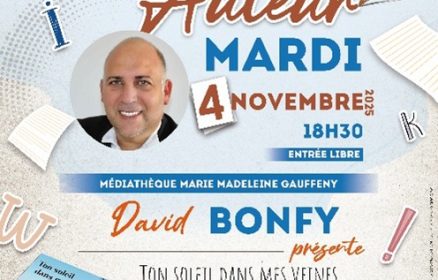 Rencontre littéraire avec l’auteur David Bonfy